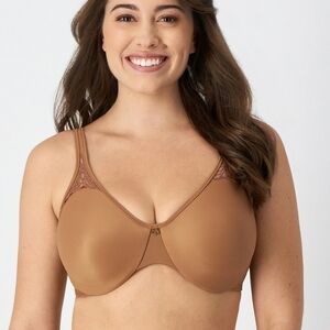 Bali Underwire Smooth Ultra Light Women's Brown Bra Size 38G NWT